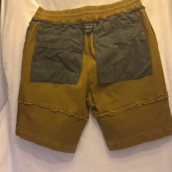NWOT Empyre Cargo Chino Pull On Casual Loungewear Streetwear Men’s Short Medium - Picture 3 of 10